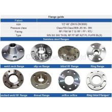 Inconel Classe 625 900 # Slip on Flange Bridas